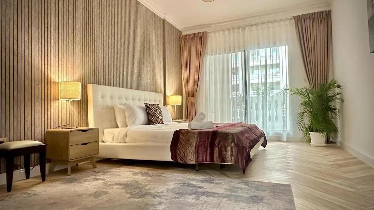Modern 1Br Retreat With Balcony In Vibrant Jvc By Bhavan Vacation Homes Dubai 0*,  United Arab Emirates